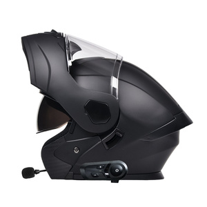 Nuovo <span class=keywords><strong>Casco</strong></span> Moto Jet Certificato DOT con Bluetooth, Doppia Visiera, Guscio in ABS, Chiusura Rapida, Per Tutte le Stagioni, Vendita all'Ingrosso - Product Image 1