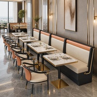 Tabouret de bar moderne avec structure en métal, chaise de bar rembourrée avec accoudoirs pour café, restaurant, hôtel