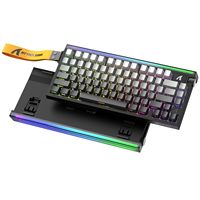 Teclado Mecánico para Juegos ATTACK SHARK R85 HE con Efecto Hall, Cableado, Latencia de 0.08ms, Actuación Ajustable para Esports