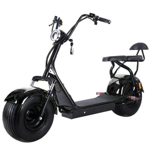 Scooter électrique Citycoco deux places, pneus larges, style <span class=keywords><strong>Harley</strong></span>, moteur <span class=keywords><strong>2000W</strong></span> avec batterie lithium amovible pour adultes - Product Image 6