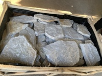 En Vrac naturel Placage de Pierre Perle Blanche Quartzite Dalle Pour Revêtement Mural