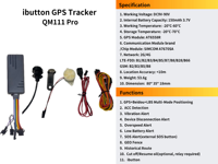 Dispositivo de Rastreo GPS para Automóviles 4G, Resistente al Agua, con Monitoreo de Temperatura Ibutton para Gestión de Flotas
