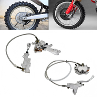 Promotion : Étrier de frein hydraulique pour moto, pompe de frein à disque pour Honda CRF250R CRF450R Motocross Dirt Pit Bike