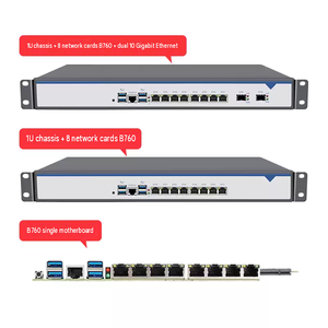 Placa Base Industrial BKHD B760 Intel 13ª/14ª Gen LGA1700 8LAN 2.5G DDR5 NVMe 4G 5G - Product Image 2