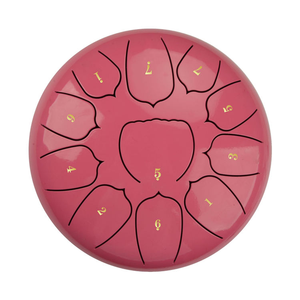 Tambores de lengüeta de acero de 10 pulgadas y 11 notas. Estos tambores producen un sonido sereno y meditativo. Son adecuados para adultos. - Product Image 6