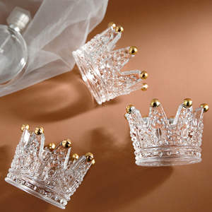 Стеклянный Хрустальный держатель для свечи - Product Image 6