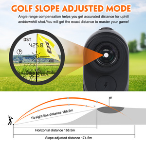 Bosian bán buôn 1500 mét Laser Rangefinder Câu lạc bộ golf rangefinder Kính thiên văn OEM không thấm nước Rangefinder bằng một mắt - Product Image 6