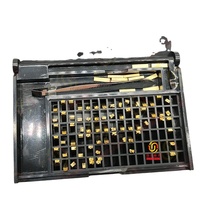 2*4*15mm Hot Stamping Letters Alphabet Font para Expiration Code Printer Machine