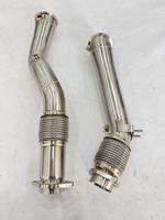 أنبوب عادم ثنائي الجانب عالي الأداء لسيارات BMW طراز X3M X4M S58 F97 F98