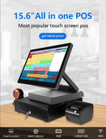 Nuevo Diseño 2026, Computadora POS Todo en Uno, Procesador Core I3/I5, Pantalla Táctil Capacitiva de 10 Puntos, Personalizable OEM