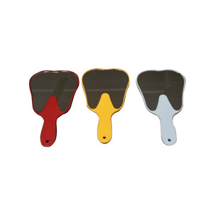 Miroir dentaire portable, miroir de maquillage, miroir de toilette, couleurs assorties, cadeau promotionnel, vente en gros - Product Image 1