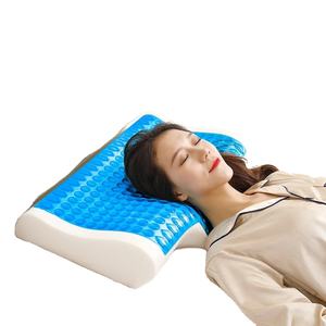 Aanpasbare Kleur Vlinder Ergonomische Traagschuim <span class=keywords><strong>Gel</strong></span> Nek Kussen Gezonde Slaap <span class=keywords><strong>Cool</strong></span> Bed Kussens Direct Van Fabriek-Oem Odm - Product Image 2