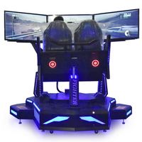 Simulateur de course interactif virtuel 9D VR pour jeux d'arcade tout-terrain, avec support de simulation automobile avancé et casque de jeu, Russie