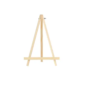 Supporto Desktop di alta qualità in legno triangolo tavolo artista pittura Display facilità