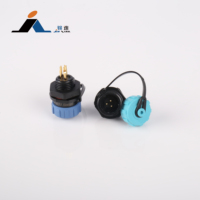 Connecteur Électrique Circulaire TS11PP03 SP11PP03, Prise Mâle Circulaire Étanche IP67 avec Boîtier en Nylon, Fiche Aviation 3 Broches