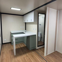 Maison conteneur 2025 moderne et écologique préfabriquée minuscule maison mobile cabine tendance Mode d'expansion maison pour hôtel