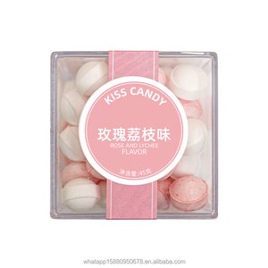 Bonbons en gros Kiss Candy, bonbons menthe en cubes, bonbons fruités sans sucre, bonbons frais sans sucre, haleine fraîche, faible MOQ - Product Image 4