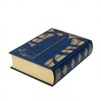 Emballage personnalisé pour la Bible, boîtes à livres, rangement, luxe, cuir magnétique, bois, faux livre, décoration, boîte cadeau en forme de livre
