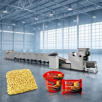 Chaîne de production automatique de nouilles coréennes instantanées de petite capacité, équipement de fabrication alimentaire, directement de l'usine