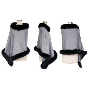 <span class=keywords><strong>Poncho</strong></span> <span class=keywords><strong>en</strong></span> cachemire pour femmes, vêtement d'hiver de bonne qualité, vente <span class=keywords><strong>en</strong></span> gros, - Product Image 2