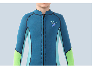 <strong>Children</strong> <strong>Diving</strong> Suit Kids Wetsuit Neoprene 2.5mm Boys 2-pieces Separated Swimsuit Long Sleeve for Surfing Snorkeling W836 - Product Image 5