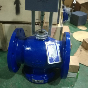 Válvula de Control Bidireccional Eléctrica Va7100 DC 24V para Regulación de Agua en Sistemas de Calefacción y Aire Acondicionado Central - Product Image 2