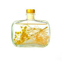 Bouteille d'aromathérapie en verre vide personnalisée pour diffuseur Reed Boîte compte-gouttes de luxe de volume 200ml-350ml pour emballage de diffuseur d'arôme