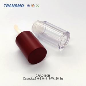 Tubes de gloss à lèvres vides personnalisés 5,0-8,0 ml, emballage cosmétique en plastique avec flacon correcteur et applicateur pour fard à joues - Product Image 6