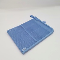 Bolsas de Malla Personalizables de Gran Capacidad con Cierre, Carpetas para Archivos, Documentos Tamaño A4 para la Escuela, Viajes y Almacenamiento