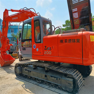 Excavadora usada HITACHI de 20 toneladas, precio bajo, original, condición como nueva, motor Isuzu compatible con EPA y CE, en stock, gran oferta - Product Image 4