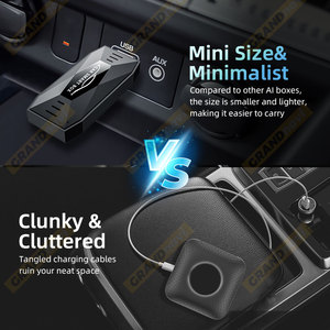 Grandnavi USB Type Boîte multimédia portable pour voiture Boîte intelligente Android sans fil CarPlay AI Box Android <span class=keywords><strong>Auto</strong></span> pour YouTube Netflix - Product Image 5