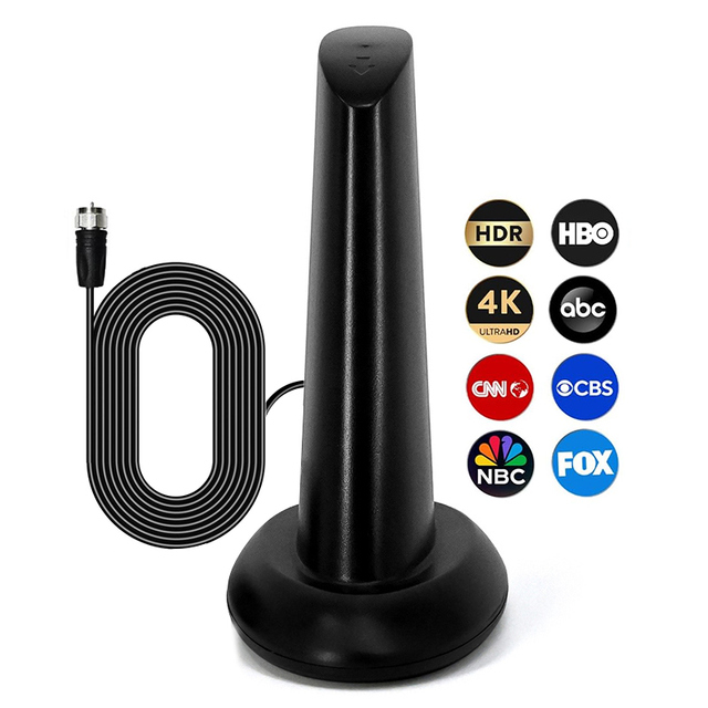 DVB-T2 Indoor Tv Antenna High Gain Uhf/vhf Antenas De Aire Para Tv Free Channel HDTV Antenna Made of Plastic