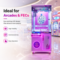 Máquina de garras plegable con diseño compacto para envío, máquina expendedora comercial de premios y juegos de grúa para parques de atracciones, centros comerciales y clubes