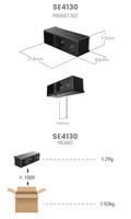 A SE4131 Puerto serie UART USB integrado Montaje fijo Mini 1D 2D QR CMOS Escáner de código de barras Módulo de pago de código de escaneo