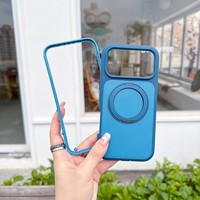 Coque de protection intégrale 360 pour iPhone 18 17 Pro Max, étui de téléphone portable robuste Defender avec protection 360 °   Support magnétique rotatif