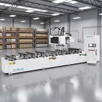 Machine à rainurer et à tenonner le bois CNC automatique haute vitesse JUNRAN JR-4515-5B