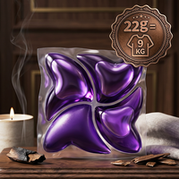Capsules de lessive de qualité supérieure, 22 g, nettoyage puissant, parfum luxueux, haute concentration, protection des couleurs, nettoyage en profondeur, pour la maison