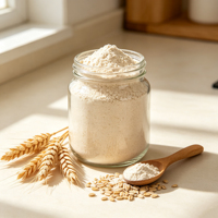 Poudre de lait d'avoine enzymolysée à base d'extraits végétaux, farine de fibres d'avoine naturelle en vrac pour boissons instantanées et aliments