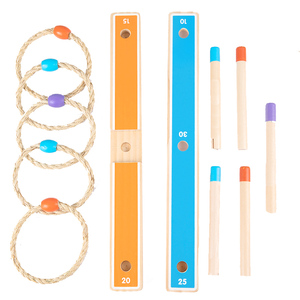 Vui vẻ ferrule bằng gỗ giáo dục sớm giáo dục đồ chơi trẻ em 3-8 tuổi ném đồ chơi thực hành trò chơi phối hợp tay-mắt - Product Image 4