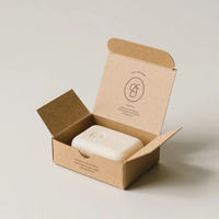 Scatole per Sapone in Cartone Ecologiche Personalizzabili con Logo 2025, Imballaggio Versatile e Stampa per Diversi Prodotti