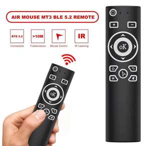 Télécommande MT3 Air Mouse LED Smart TV Télécommande BT version pour <span class=keywords><strong>IPTV</strong></span> CODE - Product Image 6