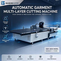 Mesin Pemotong Pakaian Multilayer Presisi Tinggi CNC Cerdas untuk Pabrik Garmen