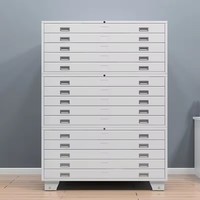 Gabinete de Almacenamiento Delgado y Corto con 5 Cajones y Puerta, Muebles de Oficina, Estantes Ajustables, Gabinete de Archivo de Acero