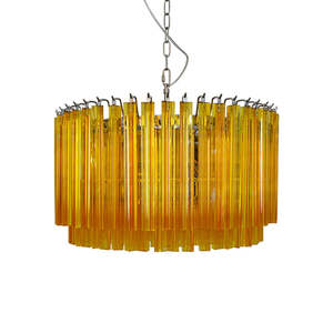 <span class=keywords><strong>Lustre</strong></span> de Plafond <span class=keywords><strong>Vintage</strong></span> en Verre de <span class=keywords><strong>Murano</strong></span> Jaune Rond Personnalisé pour Salon Salle à Manger Décoratif - Product Image 6