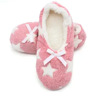 Best Indoor maternity shoes floor slippers cheap price shoes for women girls yoga star socks