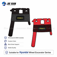 Tappetino in Gomma a Doppio Strato per Cabina Escavatore, Compatibile con R150/R215/R225/R305/R455/R505-7, Ricambi Marca JUEXUAN