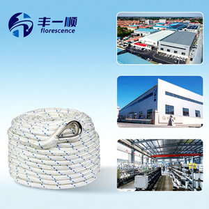 <span class=keywords><strong>Corde</strong></span> en nylon tressé à surface lisse pour la construction de bateaux marins, la fixation et les travaux d'attachage en aquaculture - Product Image 1