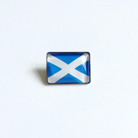 Badge en émail personnalisé du drapeau national d'Haïti, broche en métal pour souvenir de voyage, exposition et cadeau pour les activités des jeunes