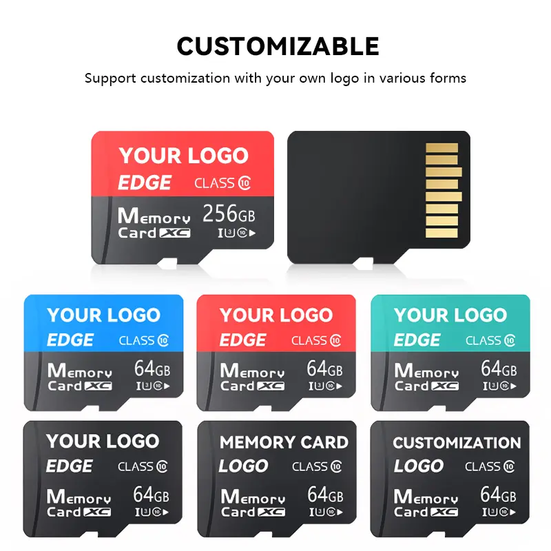 Memoria a buon mercato scheda Sd Bulk 16gb 32gb 64gb 128gb 32 12 alta velocità variabile navigazione scheda Cid Sd 256 gb memoria c