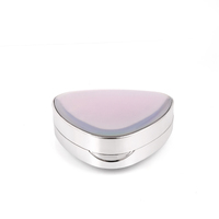 Boîte à fond de teint triangulaire mini en ABS recyclable de 15g, personnalisable, pour BB Air Cushion et CC – Approvisionnement direct usine